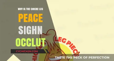 The Hidden Meaning Behind the Chicken Leg Peace Sign Occult