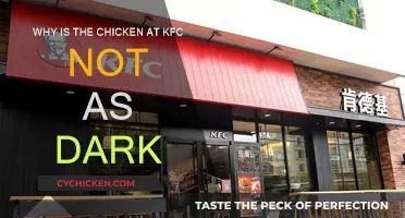 KFC's Chicken: Why the lighter color?