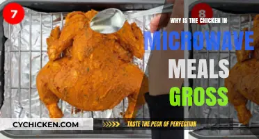 Why Microwave Meal Chicken Tastes Rubber and Disappointing