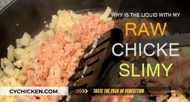 The Slime on Raw Chicken: What's the Deal?