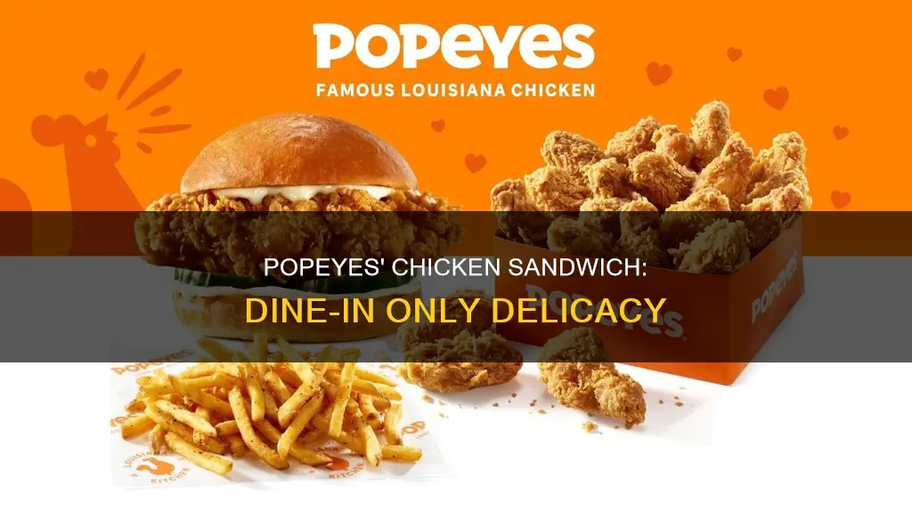 why is the popeyes chicken sandwhich not for delivery
