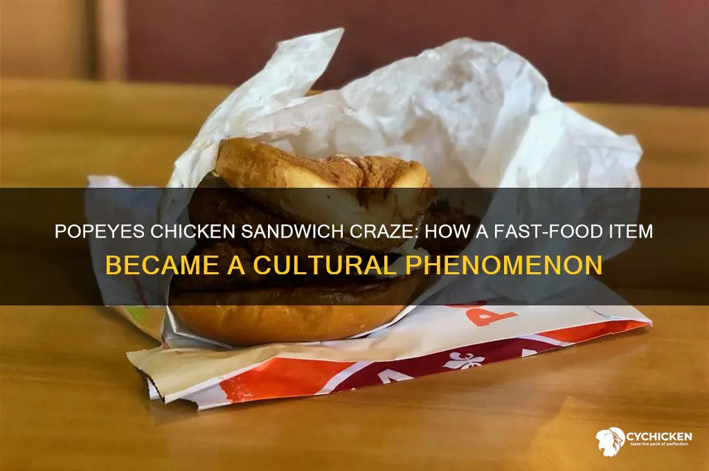 why is the popeyes chicken sandwich suddenly important
