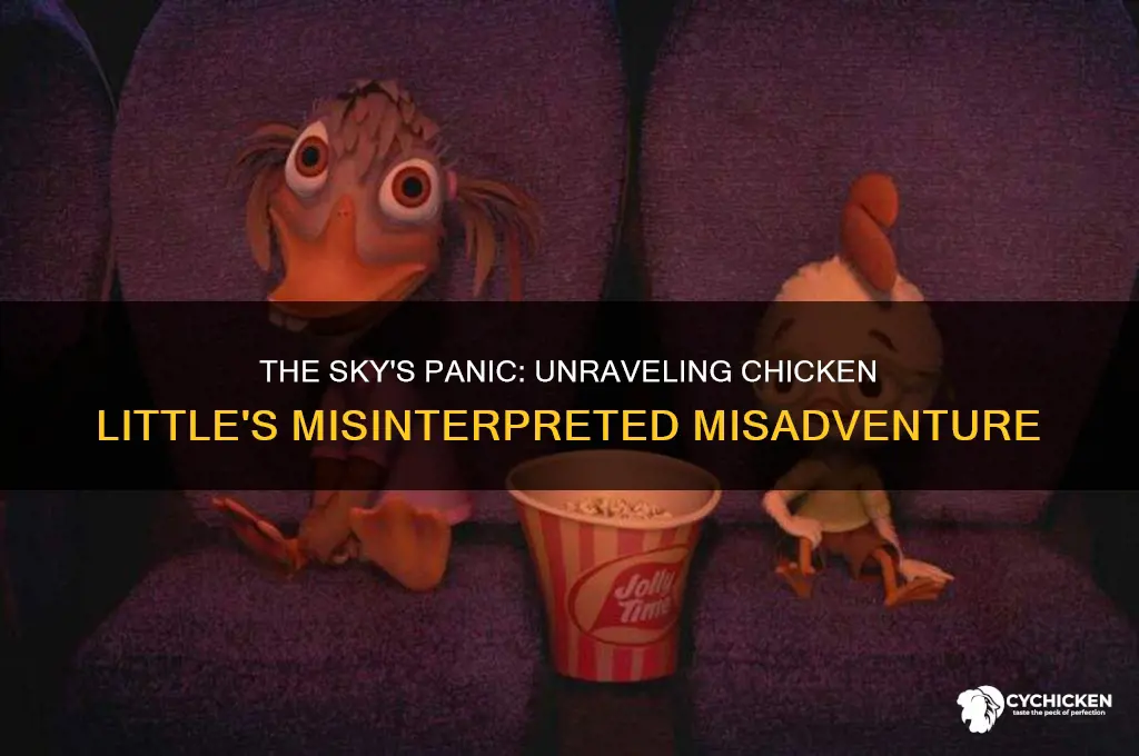 why is the sky falling in chicken little