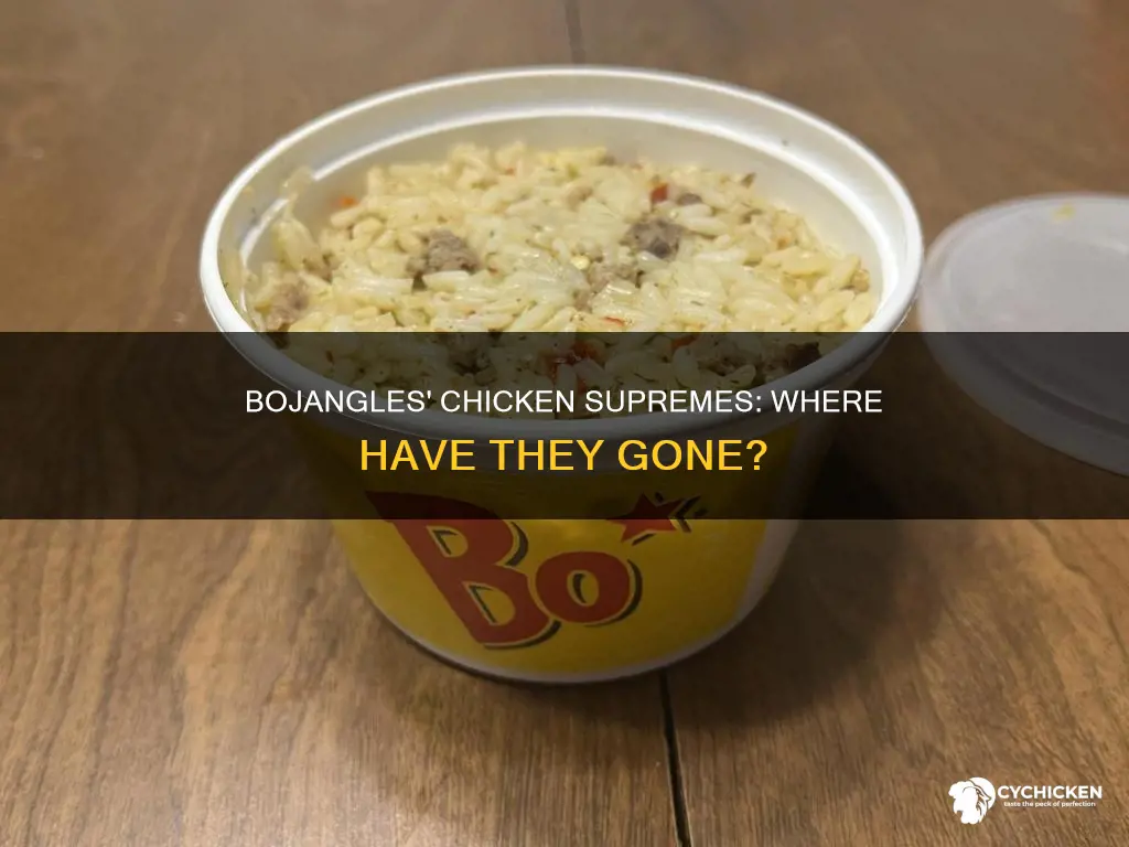 why is there a shortage of chicken supremes at bojangles