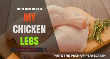 Why Chicken Legs Have Water: Causes and Solutions Explained