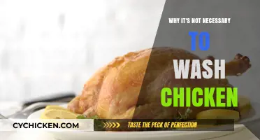 Skip the Rinse: Why Washing Chicken Isn't Necessary for Safety