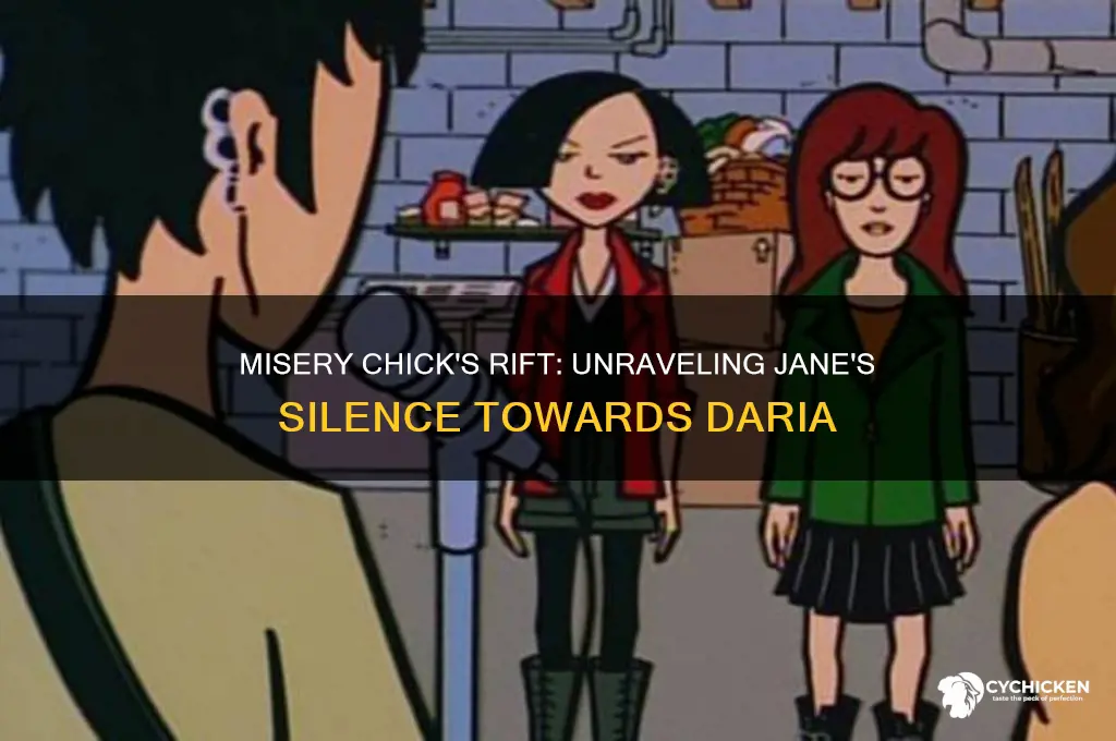 why jane was ignoring daria in misery chick