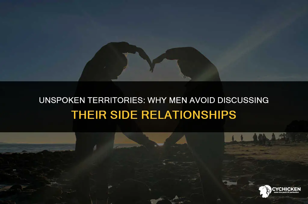 why men dont like talking about their side chick
