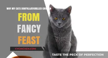 Why My Cats Refuse Fancy Feast's Grilled Chicken Flavor
