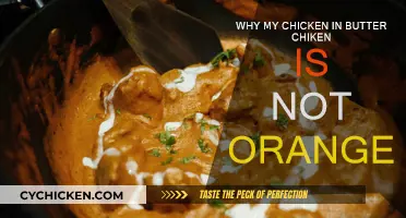 Butter Chicken Conundrum: Where's the Orange?