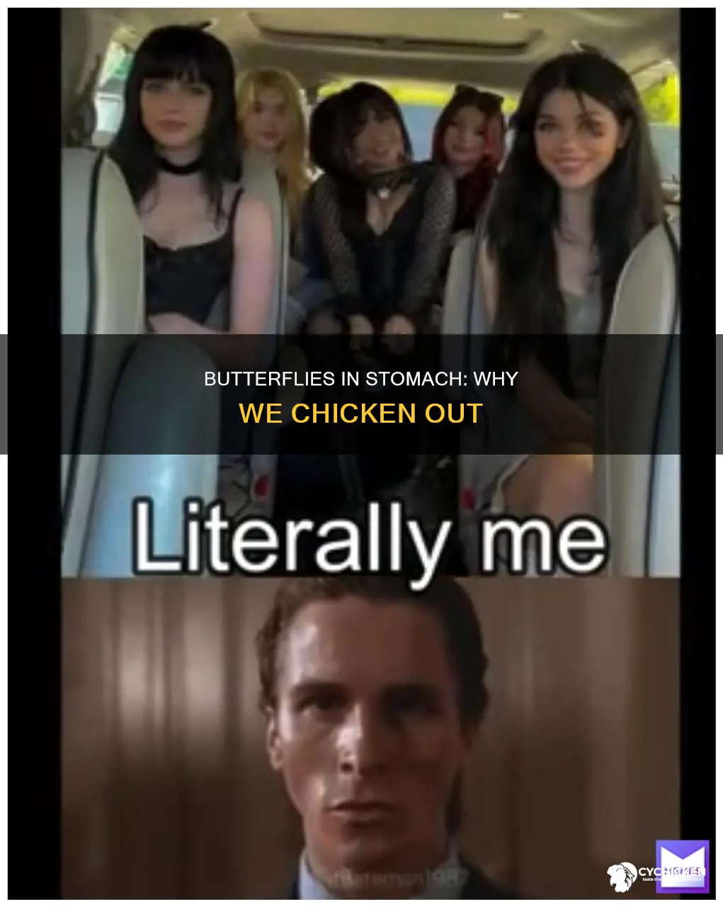 why people chicken out when they are with their crushes
