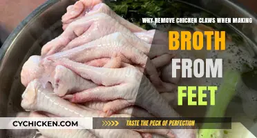 Unraveling the Mystery: Why Chicken Claws are Removed for Broth