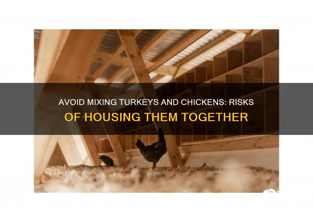 why shouldnt you house turkey and chicken together