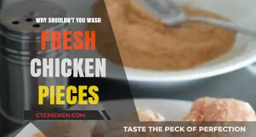 Skip the Wash: Why Fresh Chicken Pieces Should Stay Dry