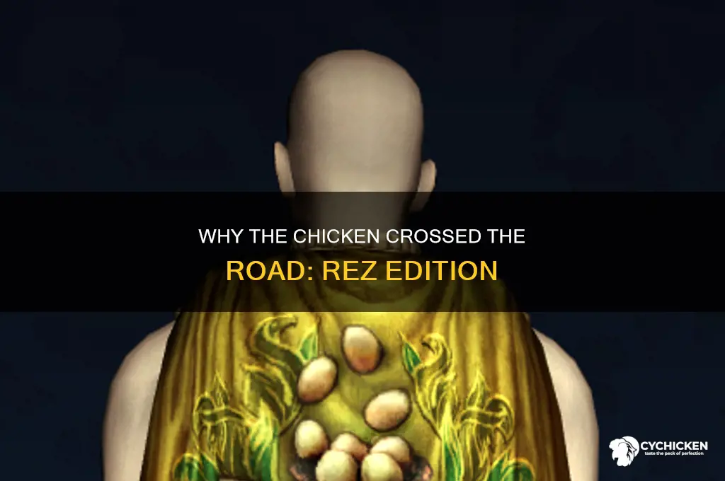why the chicken crossed the road rez version