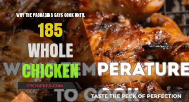 Decoding the Mystery: Why Your Chicken Packaging Insists on 185°F
