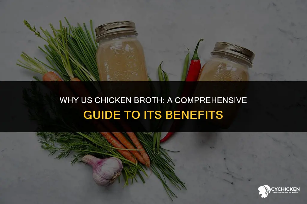 why us chicken broth
