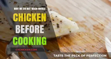 Skip the Rinse: Why Washing Whole Chicken Before Cooking Isn't Necessary