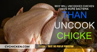 Chicken Bacteria: Why Raw Meat Has More
