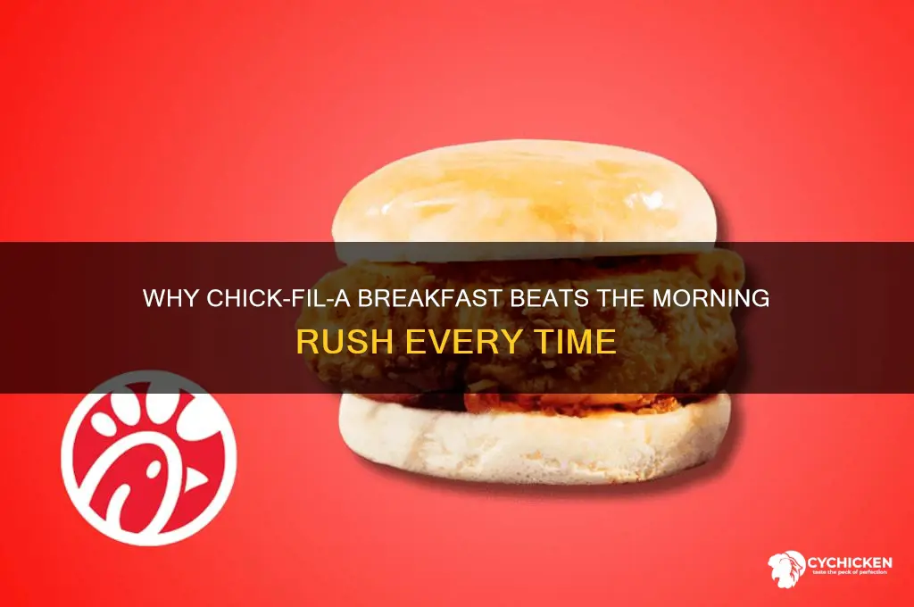 why would anyone buy chick fila for breakfasy