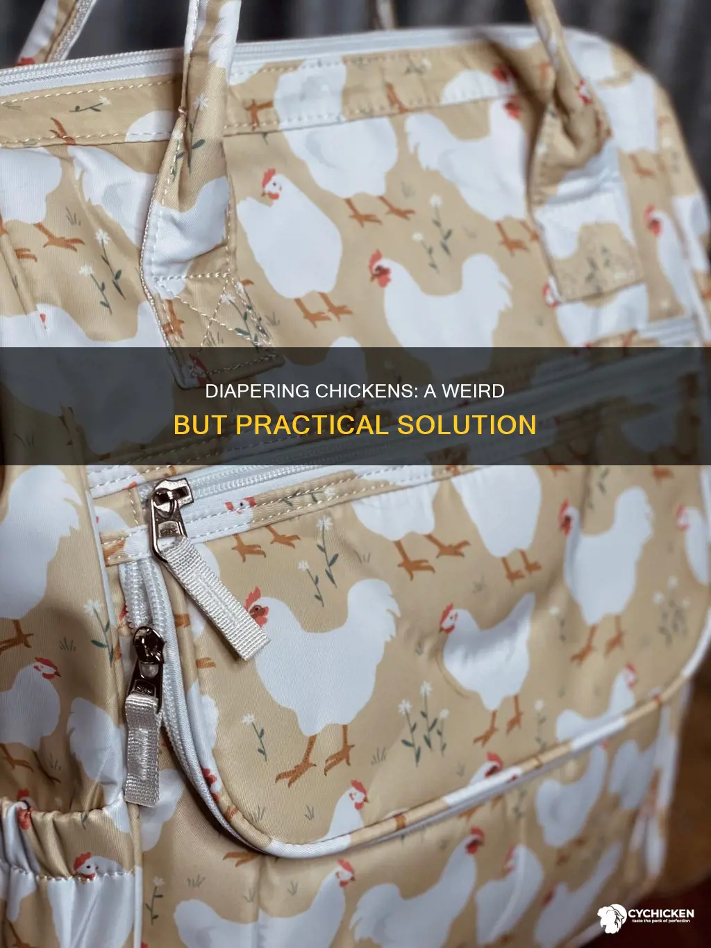 why would you put a diaper on a chicken