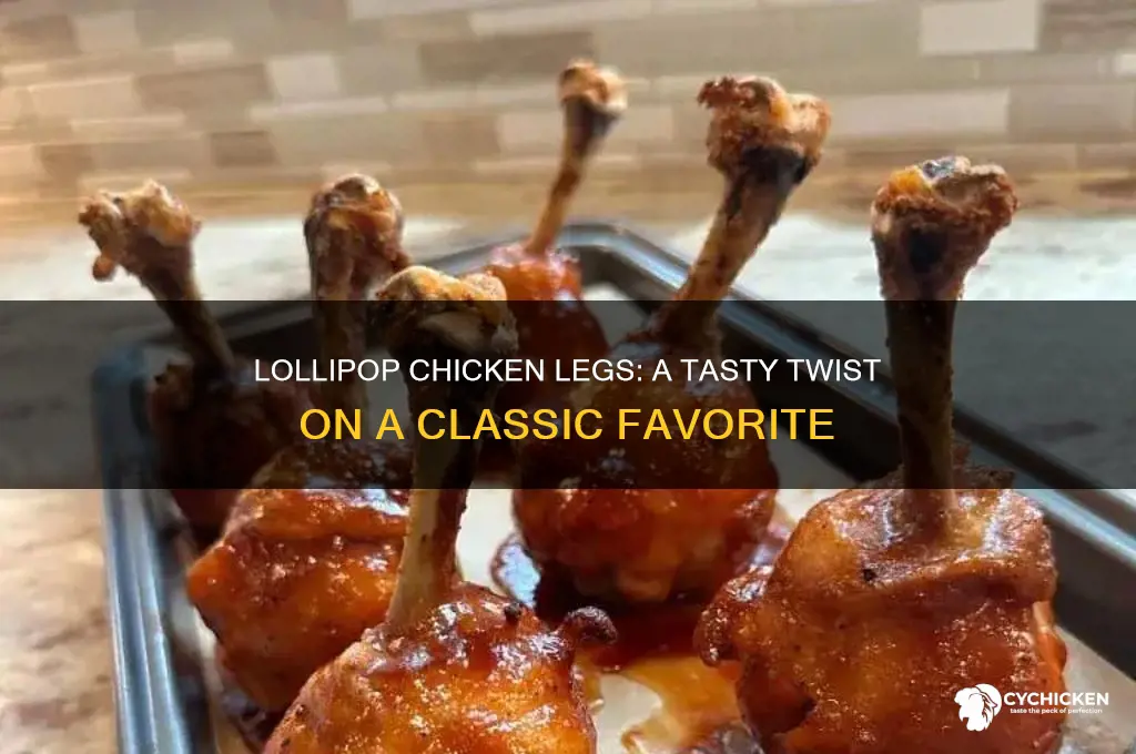 why would you want to lollipop chicken legs