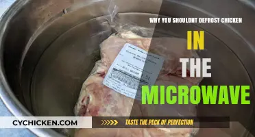 Microwave Defrosting Chicken: Risks, Myths, and Safer Thawing Methods