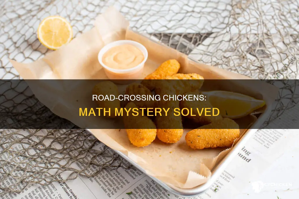 why you think chicken cross the road math worksheet