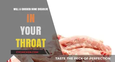 Chicken Bone in Throat: Will It Dissolve or Cause Harm?