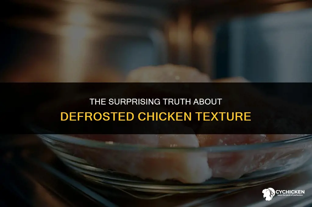 will a deforsted whole chicken still feel hard