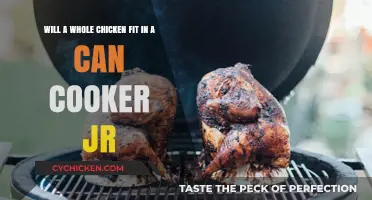 Exploring the Limits: Can a Whole Chicken Fit in a Can Cooker Jr?
