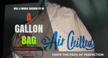 Will a Whole Chicken Fit in a Gallon Bag?
