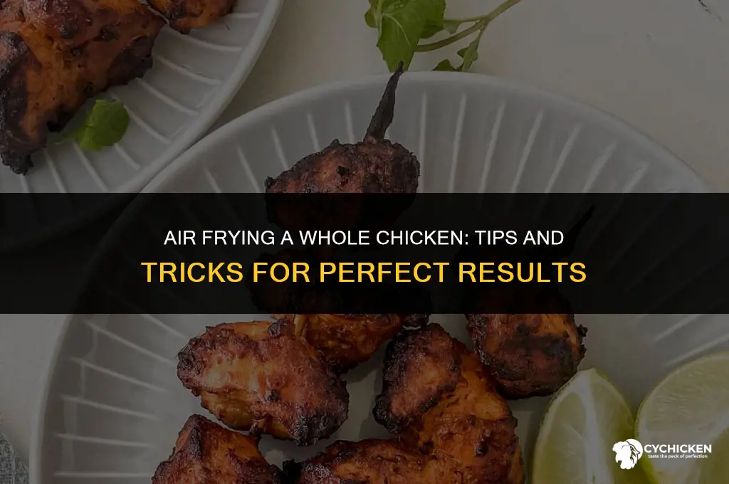 will a whole chicken fit in an air fryer