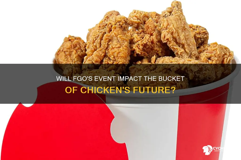 will bucket of chicken dissapear after event fgo