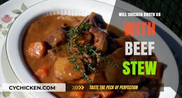 Savory Fusion: Chicken Broth's Surprising Beef Stew Makeover