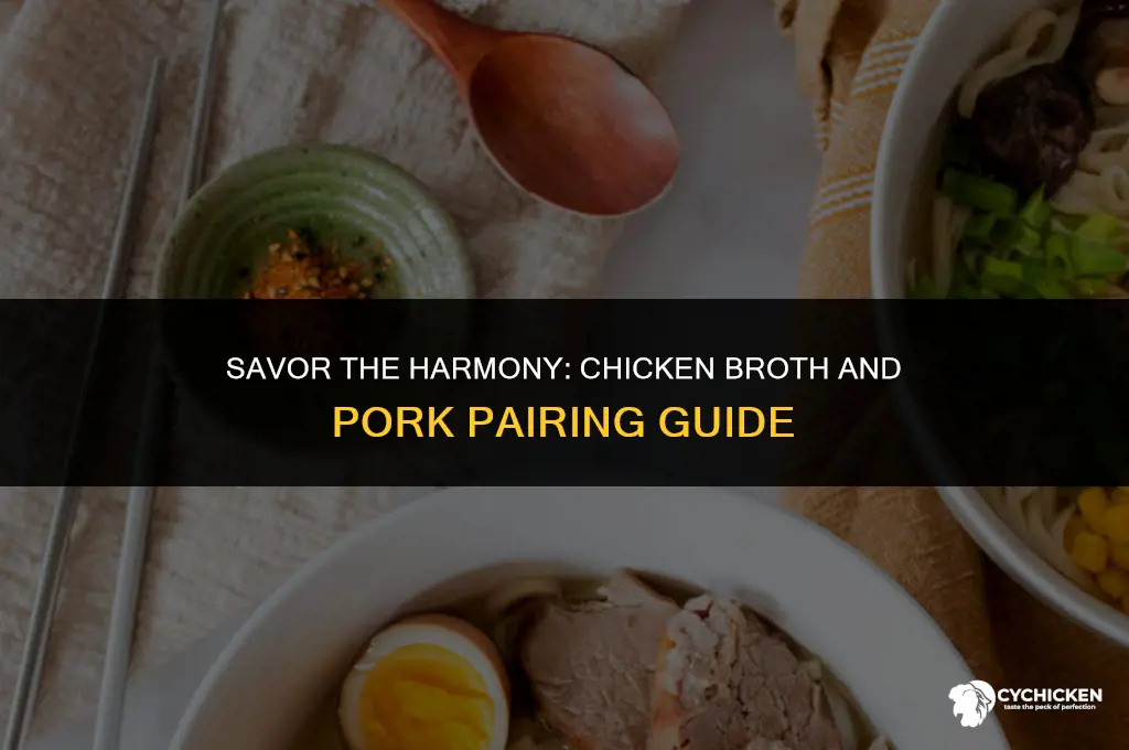 will chicken broth go with pork