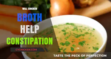 Sipping to Relief: Can Chicken Broth Ease Constipation Woes?