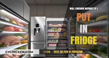 Can Chicken Safely Defrost in the Fridge? A Quick Guide