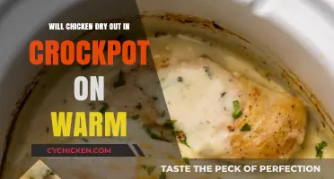 Does Chicken Dry Out in a Crockpot on Warm Setting?