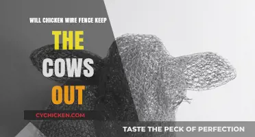 Chicken Wire Fence: Effective Cow Deterrent or Risky Choice?