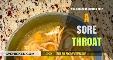 Cream of Chicken Soup: A Soothing Remedy for Sore Throats?