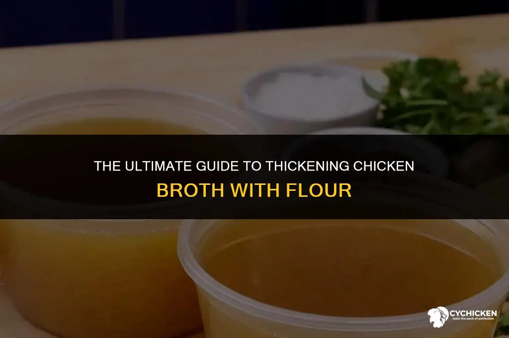 will flour thicken chicken broth
