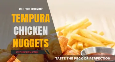 Food Lion's Tempura Chicken Nuggets: A Potential Menu Addition?