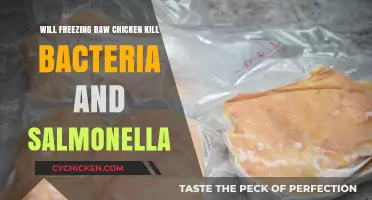 Freezing Raw Chicken: Does It Eliminate Bacteria and Salmonella?
