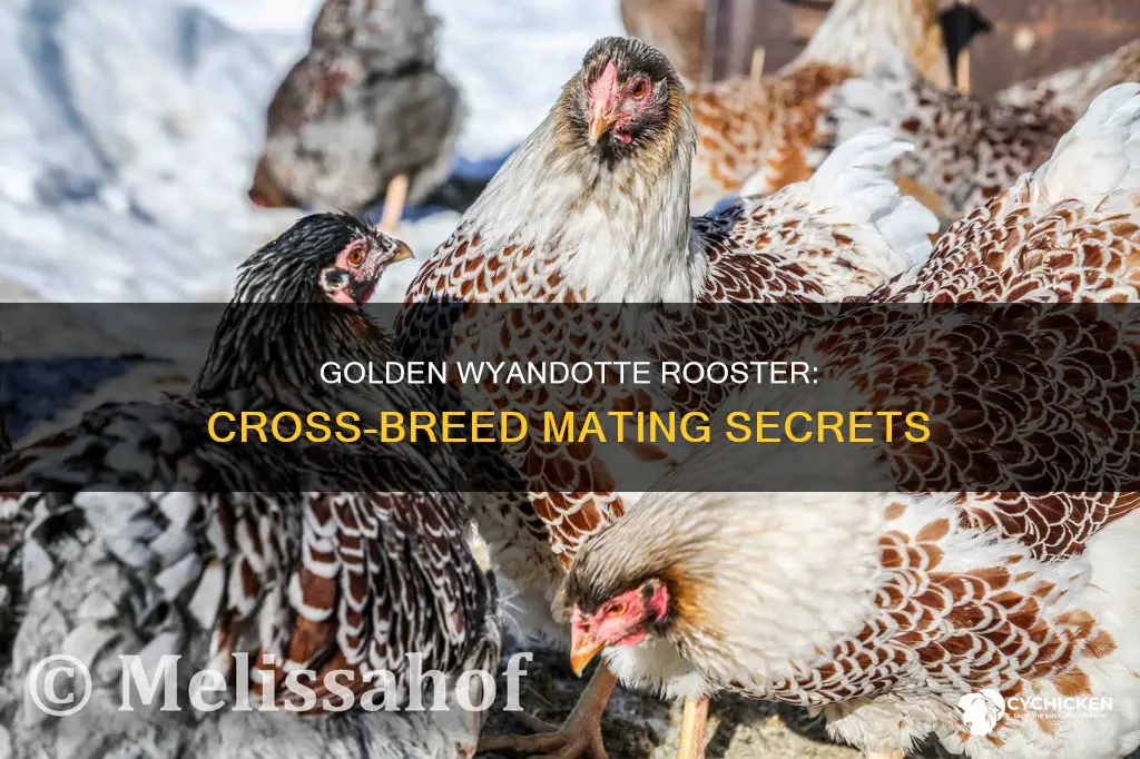 will golden wyandotte rooster mate with other breeds of chicken