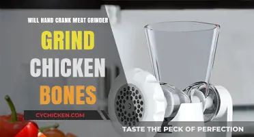Can Hand Crank Meat Grinders Handle Chicken Bones? Find Out Here