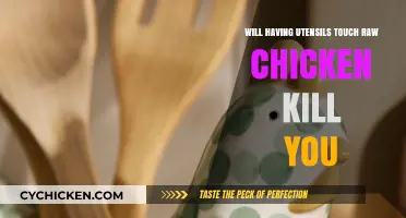 Can Utensils Touching Raw Chicken Really Be Deadly?