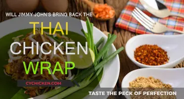 Jimmy John's Thai Chicken Wrap: Back for Good?