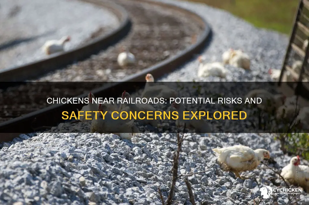will keeping chicken near the railroads a problem