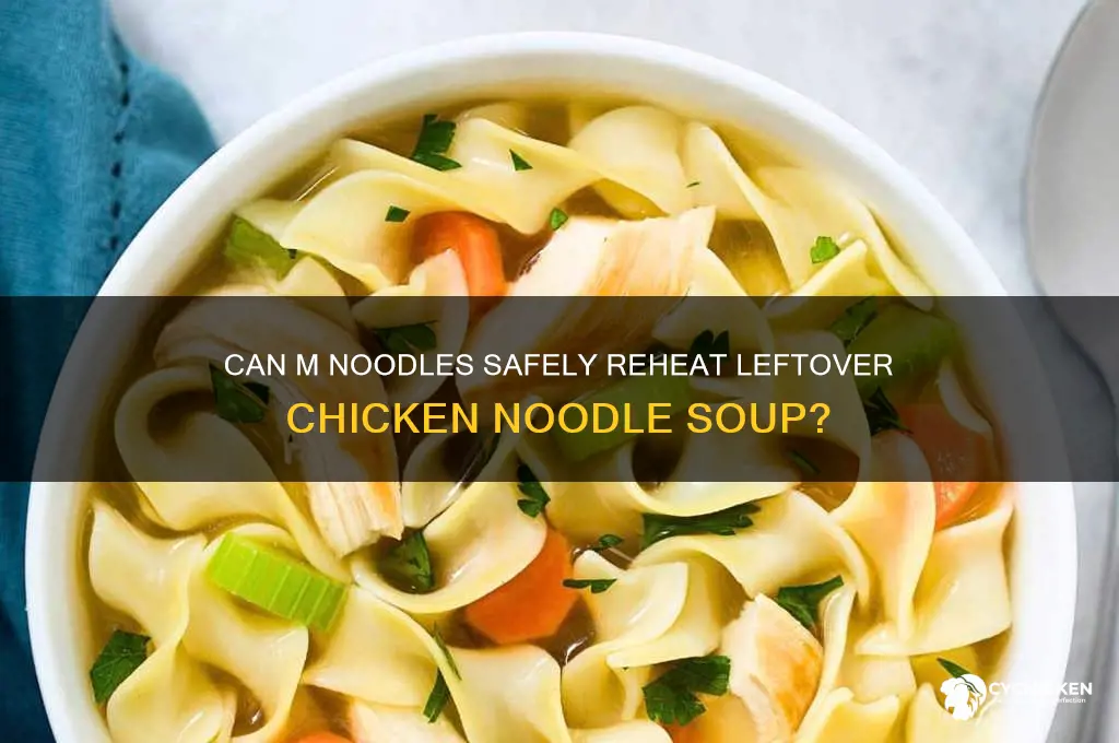 will m noodles disintegrate left over chicken noodle